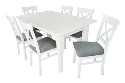 Wymiary: 140x90cm Wybarwienie:  Biały Tapicerka:  Aston 16