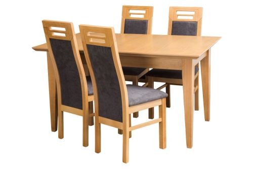 Wymiary: 140x90 Wybarwienie: Buk Tapicerka: Forever 65