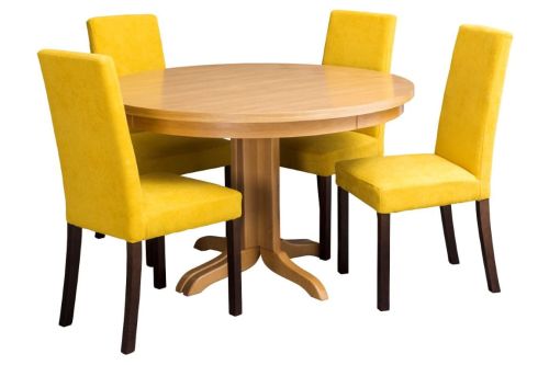 Wymiar: 120cm Wybarwienie: Buk, Kasztan Tapicerka: Aston 12