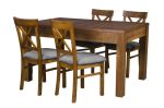 Wymiary: 140x90 Wybarwienie: Kasztan Tapicerka: Casablanca 2314