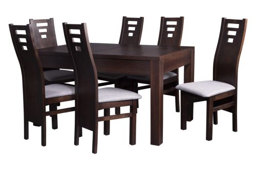 Wymiary: 140x90 Wybarwienie: Orzech Tapicerka: Tunis 2332