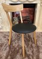 Olek dębowy tapicerowany