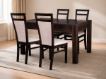 Wymiary: 140x90 Wybarwienie: Orzech Tapicerka: Tunis 2322