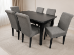Wymiary: 140x90cm Wybarwienie: Czarny Tapicerka: Casablanca 2315