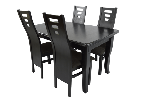 Wymiary: 140x90cm Wybarwienie: czarny Tapicerka: Kongo731