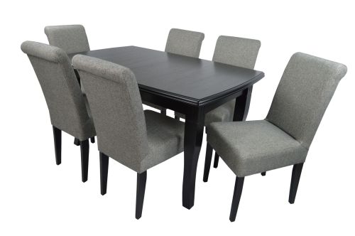 Wymiary: 140x90cm Wybarwienie: Czarny Tapicerka: Casablanca 2315