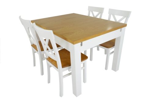 Wymiary: 120x80cm Wybarwienie: Buk Biały