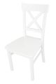 Wybarwienie krzesła: Biały
