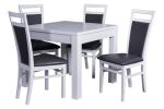 Wymiary: 100x100 Wybarwienie: Biały Tapicerka: Eco-Caro 100
