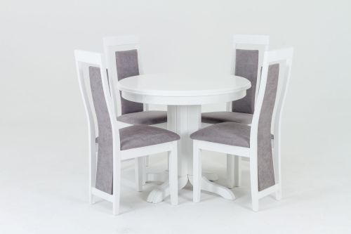 Wymiary:  90cm Wybarwienie: Biały Tapicerka: Aston