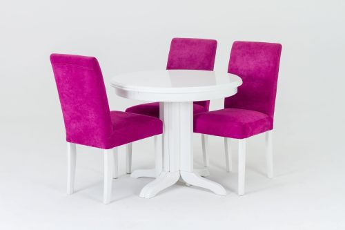 Wymiary: 90cm Wybarwienie: Biały Tapicerka Aston 16